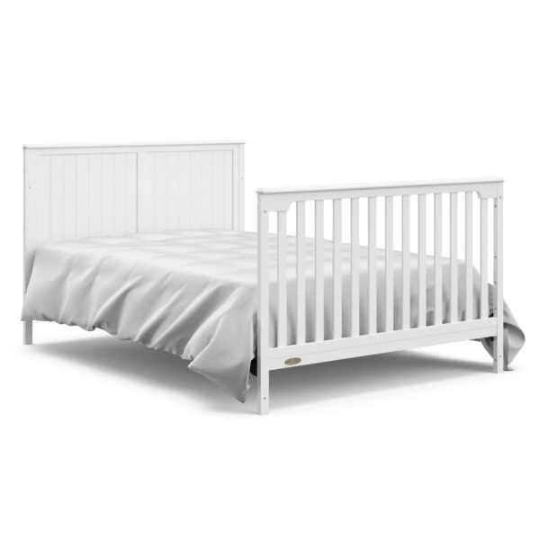 Graco Hadley 5-en-1 Lit Convertible pour Bébé avec Commode et Tiroir de Rangement – Image 4